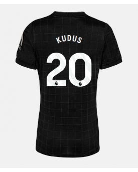 Billige Fotballdrakt Tottenham Hotspur Mohammed Kudus #20 Replika Bortedrakt Dame 2025-26 Kortermet Billige Fotballdrakt Tottenham Hotspur Mohammed Kudus #20 Replika Bortedrakt Dame 2025-26 Kortermet